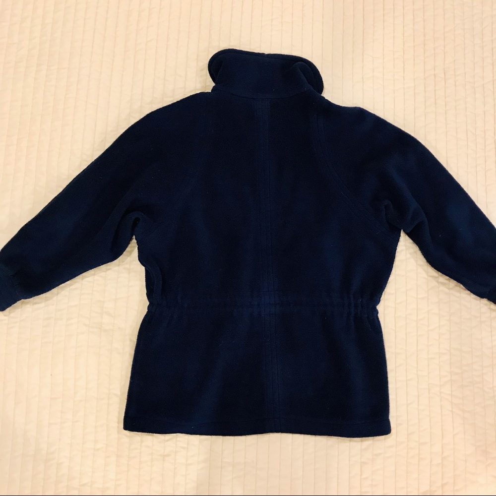 Vintage 1980’s V de V Paris navy ‘Polartec’ embroidered sweater. Size L. EUC - Picture 6 of 12